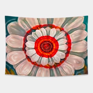 Red daisy Tapestry