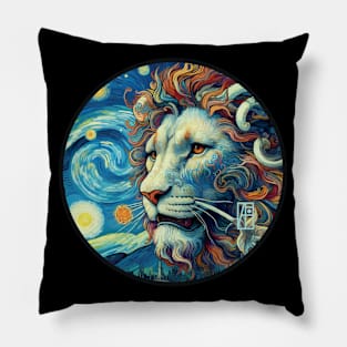 ZODIAC Leo - Astrological LEO - LEO - ZODIAC sign - Van Gogh style - 25 Pillow