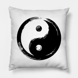 Yin Yang Ink Pillow