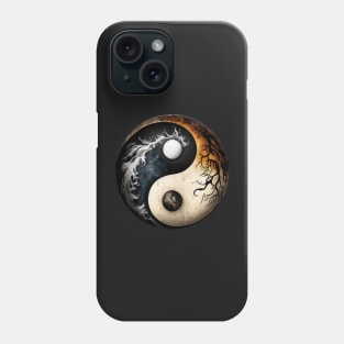 Yin Yang - Plasma Fractal Phone Case