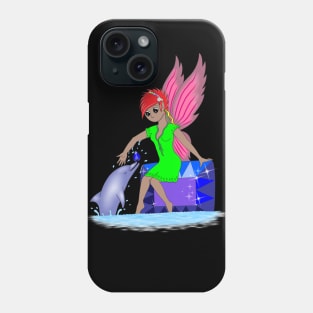 Sapphire Crystal Fairy Phone Case