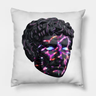 Cracked Statue Pillow