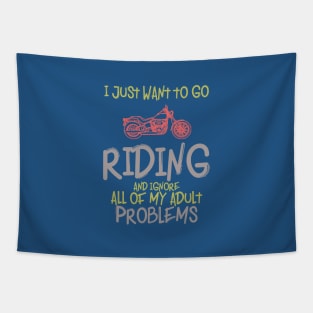 I just want to go riding Tapestry