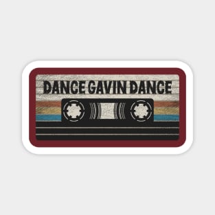 Dance Gavin Dance Mix Tape Magnet