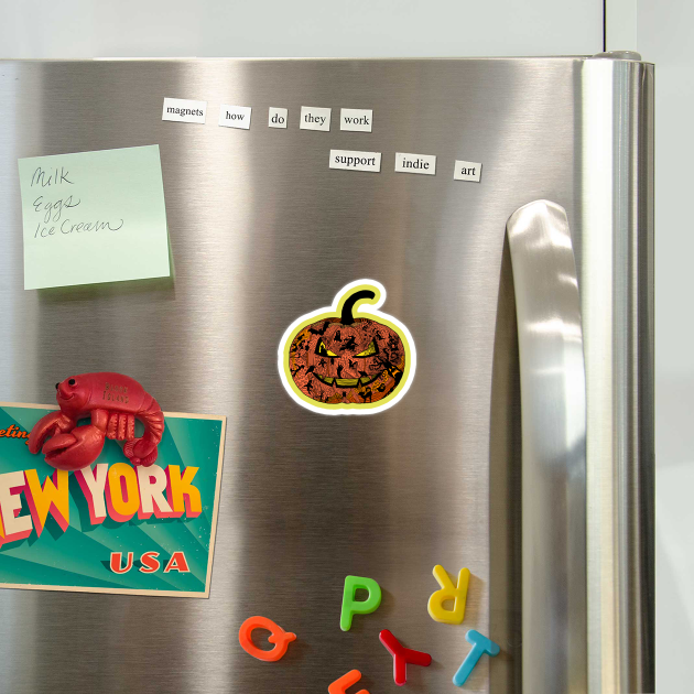 Halloween Pumpkin Doodle Line Art by H. R. Sinclair