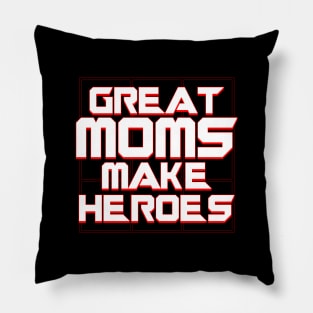 Superhero Best Mom Mothers Make Heroes Gift For Moms Pillow