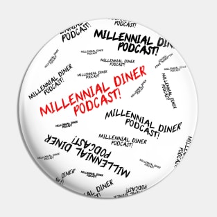 Millennial Diner Podcast Jeff's Version-Riot! Pin