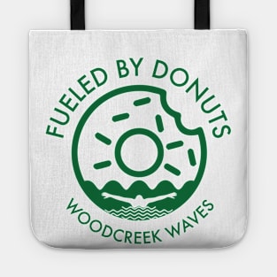 Fueled by Donuts (butterfly, green) Tote