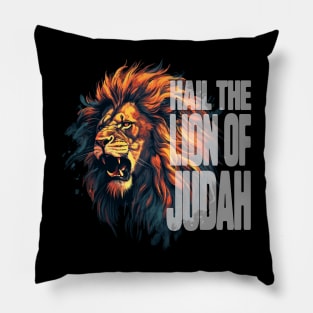 Hail the Lion Judah Pillow