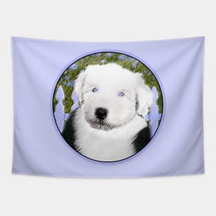 Old English Sheepdog Tapestry