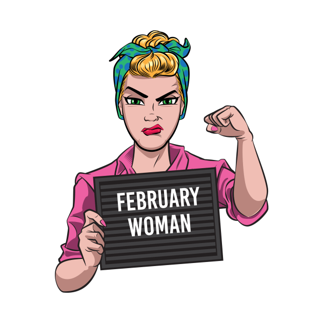 february woman by Surta Comigo