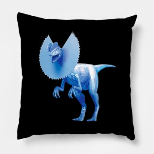 SHINY BLUE DINOSAUR Pillow