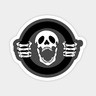 Scary Skull Magnet