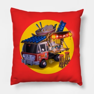 Ramen Truck Pillow