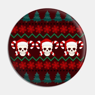 Ugly christmas sweater pattern Pin