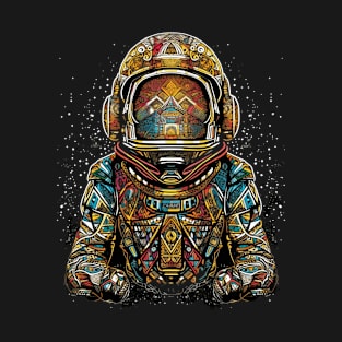 DMT Art Psychedelic Spaceman T-Shirt