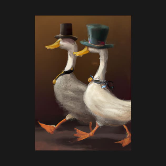 Two ducks by maxcode