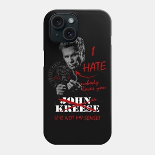 i hate john kreese Phone Case