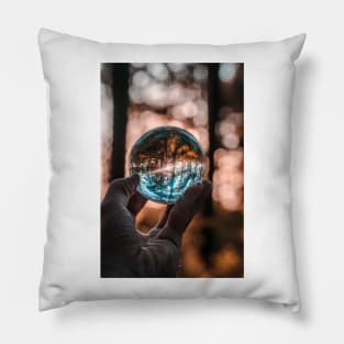 Captured in Crystal Pillow