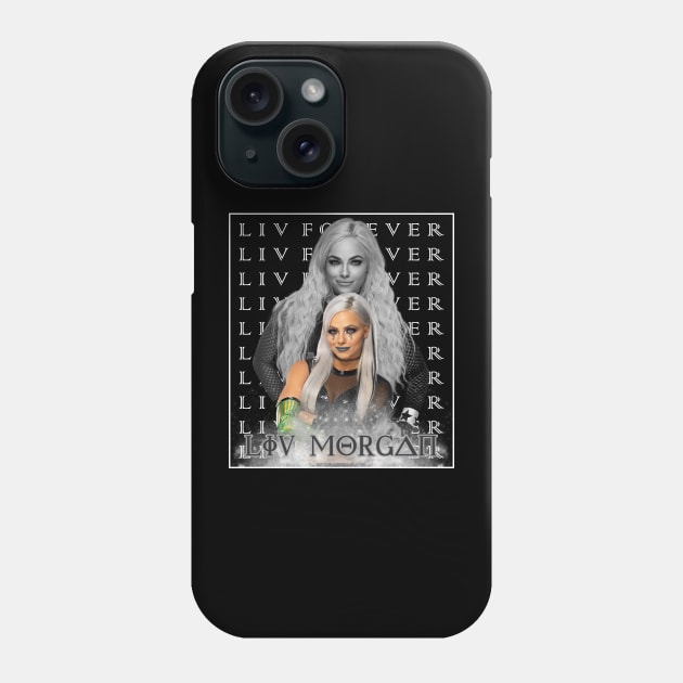 vintage liv morgan Phone Case by Kevindoa