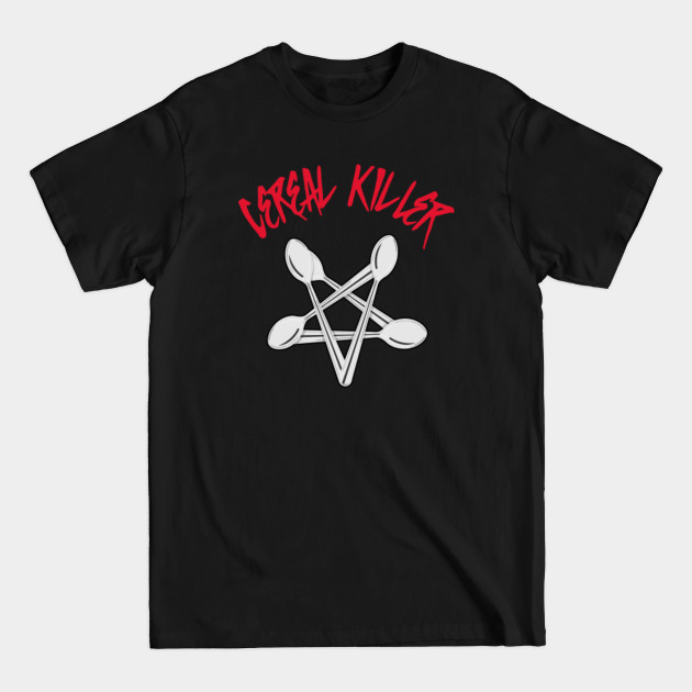 Discover Cereal Killer Spoon Pentagram - Cereal Killer - T-Shirt