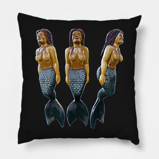 Color Mermaids Pillow