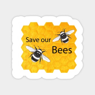 Save Our Bees Magnet