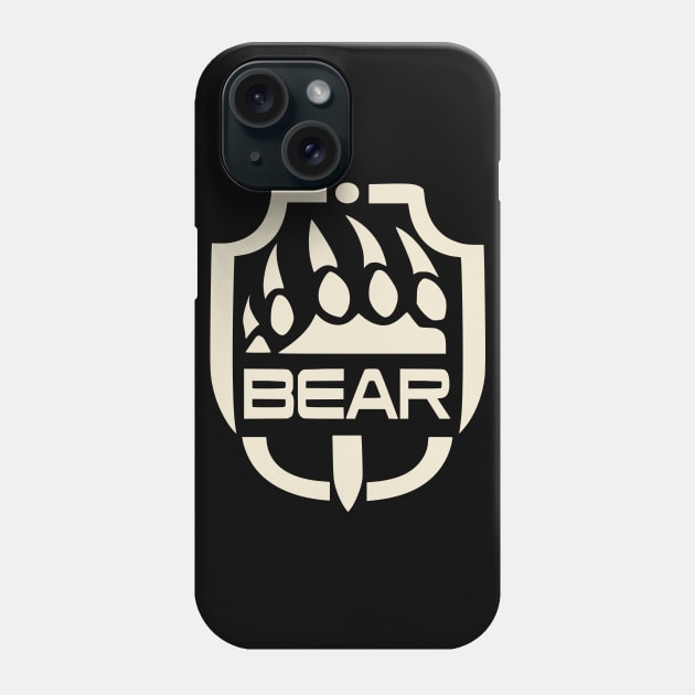 Bear logo Tarkov Phone Case by bumblethebee