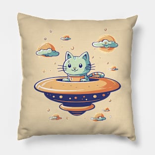 Alien Cat Pillow