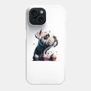 Dog and Cupcakes Phone Case