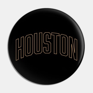 Houston Sand Outline Pin