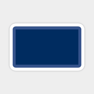 Plain Dark Blue Magnet