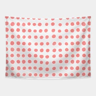 Pink dots Tapestry