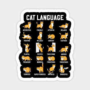 Cat Language Magnet