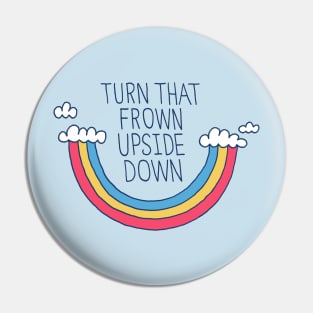 Upside Frown Pin