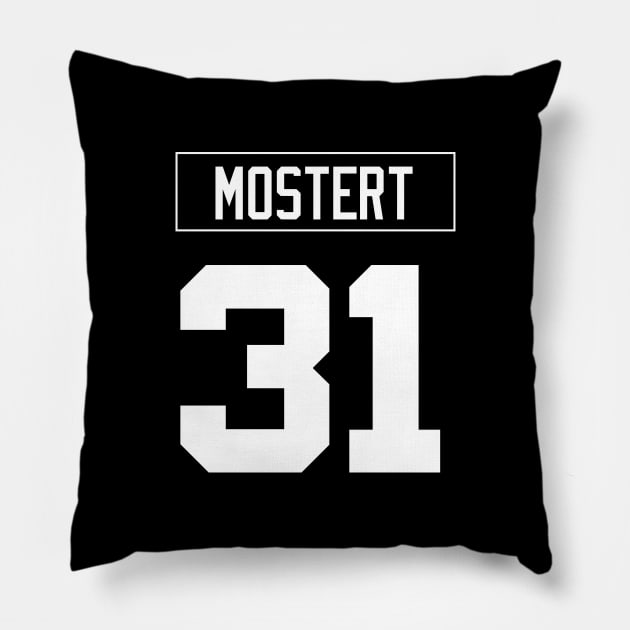 Raheem Mostert Diamond Style Pillow by Cabello's