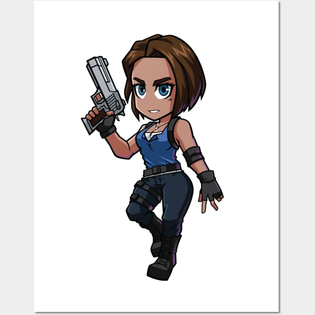 Jill Valentine Resident Evil 3 Remake Framed Art Print for Sale