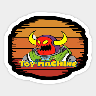 Toy Machine Logo Sticker for Sale by Moparv8