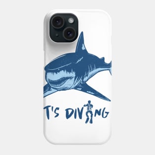 Let's Go Diving Phone Case