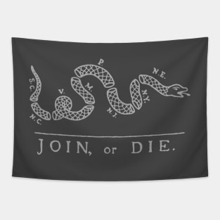 Join, or Die. Tapestry