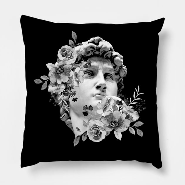 Michelangelo's David Pillow by Malevolent Shop