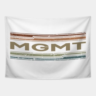 MGMT Retro Lines Tapestry