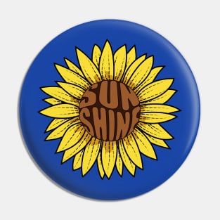 Sunflower - Sunshine Pin