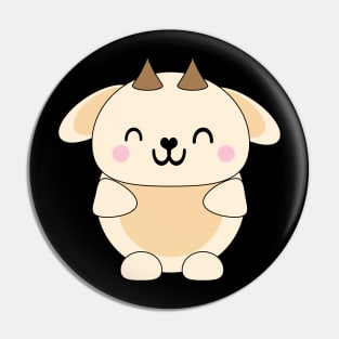 Cute Kawaii Goat Pin