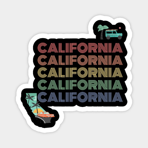 California Magnet by LaurelBDesigns