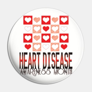 Heart disease awareness month Pin