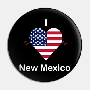 I love New Mexico Pin