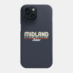 Retro Midland Texas Phone Case