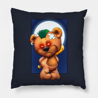 bad bear Pillow