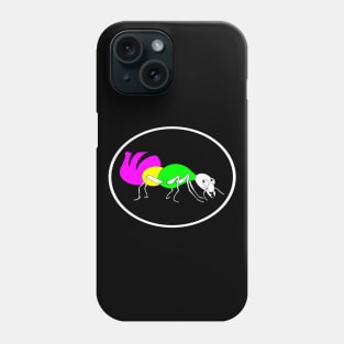 Ant With A Colouful Body Phone Case